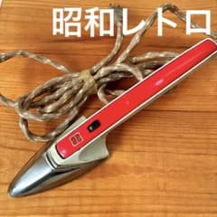 昭和レトロ ナショナル 御裁縫こて 手芸用アイロン ミニアイロン 可動