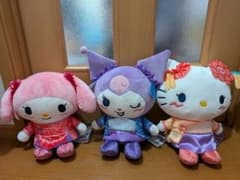 サンリオキャラクターズ　ハオハオネオンタウンドール　BIG　タイプ１　３種セット