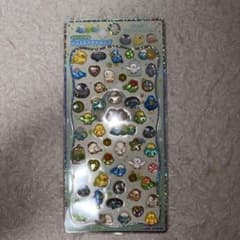 ジュエルプチドロップ シール ふわふわとりのなかまたちのサムネイル