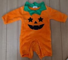 ハロウィンかぼちゃベビー服　70cmのサムネイル