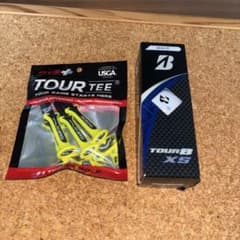 ゴルフボールとTEEのセットのサムネイル