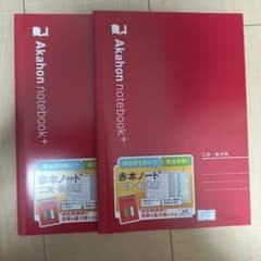 赤本ノート+ 二次・私大用 2冊セットのサムネイル