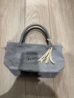 【値下中】BAYFLOW グレー トートバッグ タッセル付きのサムネイル