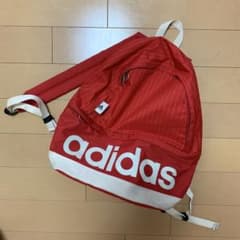 adidas 赤 ストライプ リュックサックのサムネイル