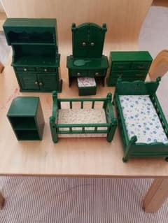 rompon様専用　緑の家具　シルバニアのサムネイル