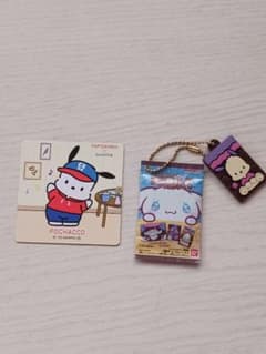ポチャッコシナモロールグッズセット（ガチャガチャ・マグネット）のサムネイル