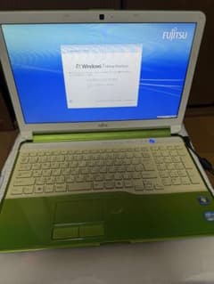 富士通LIFEBOOK AH54/H Core i5ノートPCグリーン マウス付 - メルカリ