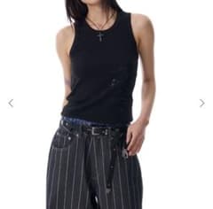 AAKAM Thorn Patch Sleeveless サイズ2