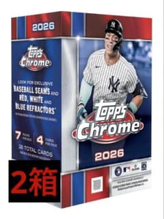 新品未開封 2026 Topps Chrome Value Boxのサムネイル