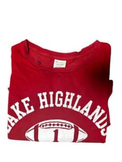 Champion Lake Highlands 赤長袖 TシャツMサイズのサムネイル