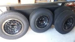 即購入禁止です。 195/80R15 スタッドレスタイヤ ホイールセットのサムネイル