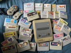 ソフト大量スーパーファミコンソフト　本体　まとめのサムネイル