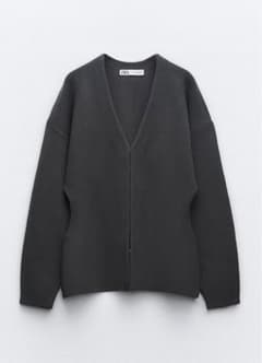 ZARA ニットカーディガン　新品のサムネイル