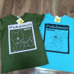 【新品未着用】ポケモンTシャツ　2枚セットのサムネイル
