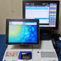 東芝TEC テック QT-200 ShopWorks7G 2画面サブ 入金確定 - メルカリ