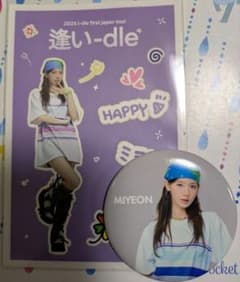 i-dle（アイドゥル）ミヨン ステッカー＆缶バッチ - メルカリ
