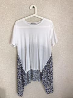 ZARA トップス　ティーシャツ　Ｌサイズのサムネイル