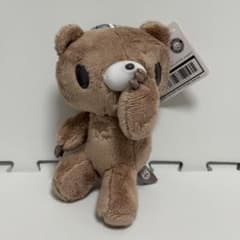 いたずらぐまのグルーミー　ぬいぐるみマスコット ブラウン