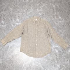 80 90s Brooks Brothers アイリッシュリネンシャツ 香港 L