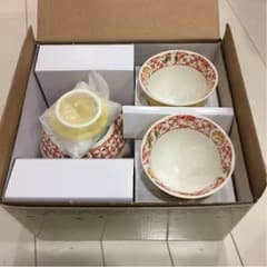 華うさぎ  湯呑み2個 急須セット  ポットペア茶器のサムネイル