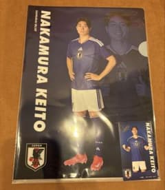 一番くじ サッカー日本代表 H賞 クリアファイル＆ステッカーのサムネイル
