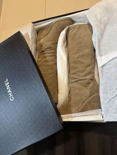 CHANEL シャネル ロングブーツ ベージュのサムネイル