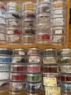 Further price reduction on bead sets: Swarovski antique beads, glass beads, etc.