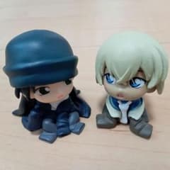 【安室透/赤井秀一】ちぢませ隊3 ミニチュアフィギュア　2点セットのサムネイル