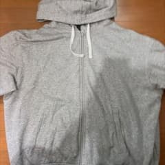 H&M グレー フルジップ フード付きパーカーのサムネイル