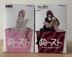 NIKKE ＆ Steins;Gate ぬーどるストッパーフィギュア 2種 - メルカリ