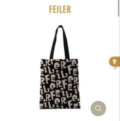 新品・未開封　 FEILER ギグルバッグ　ブラックのサムネイル
