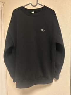オ*ん様 alo ブラック スウェット ユニセックス Mサイズ - メルカリ