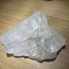 虹あり　マニカラン 水晶クラスター 天然石のサムネイル
