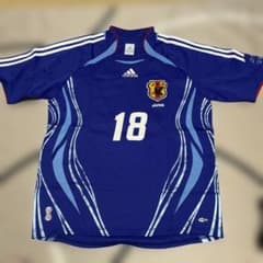 adidas サッカー日本代表 ユニフォーム 小野伸二 18番 - メルカリ