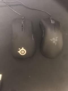 razer、steelseriesのマウスセットのサムネイル