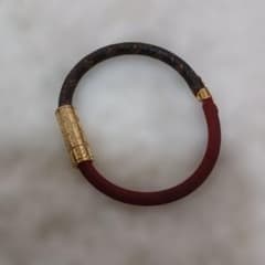LOUIS VUITTON モノグラム ブレスレット レッドのサムネイル
