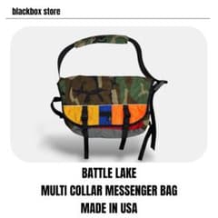 希少 USA製 BATTLE LAKE MULTI MESSENGER BAG - メルカリ