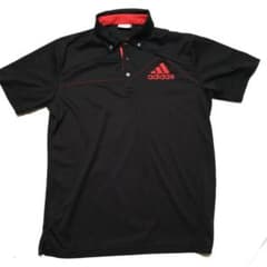 USED】adidasGOLFアディダスゴルフ ウェア ブラック サイズXO - メルカリ