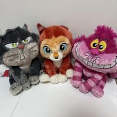 3体セット　うるりぃみぃ ぬいぐるみ　チェシャ猫＆ダイナ＆ルシファー