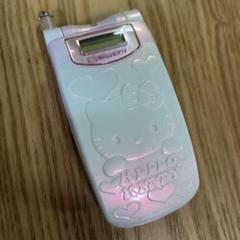 超希少　ハローキティ 携帯電話 本体のみガラケーau Ａ3014S m53203804171_1.jpg?1735225893