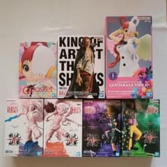 [미개봉] [ONE PIECE FILM RED] 피규어 7종 세트