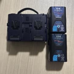 IDX VL-2 通電確認 ジャンク Vマウント バッテリーチャージャー IDX VL-2Plus Vマウントバッテリー 2連チャージャー duo-150 - メルカリ