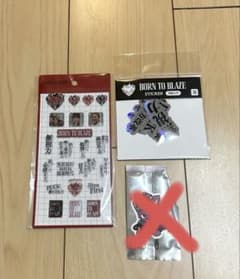 命の燃やし方展 ステッカーセット A B C ぽこぽこシール 入場特典 m57960087261_1.jpg?1769954528