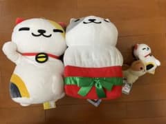 [연휴중만] 고양이 아츠메 봉제인형 크고 작은 4점