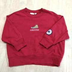 ☆CONVERSE☆ 赤 トレーナー 95cmのサムネイル