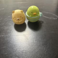 Sumikko Gurashi Tumbler Toys - Set of 2 (Cat & Penguin?)