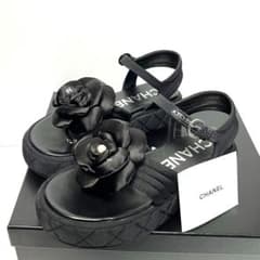 【美品】25年クルーズライン CHANEL シャネル サンダル カメリア パール m57962499514_1.jpg?1754883839