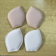 ブラパッド 2セット ベージュ ホワイト - 2
