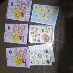 ポムポムプリン ステッカー3枚セットのサムネイル