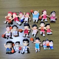 スラムダンク キーホルダー フィギュア マグネット 指人形 18体セット